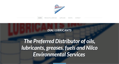 Desktop Screenshot of diallubricants.com