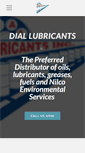 Mobile Screenshot of diallubricants.com