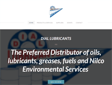 Tablet Screenshot of diallubricants.com